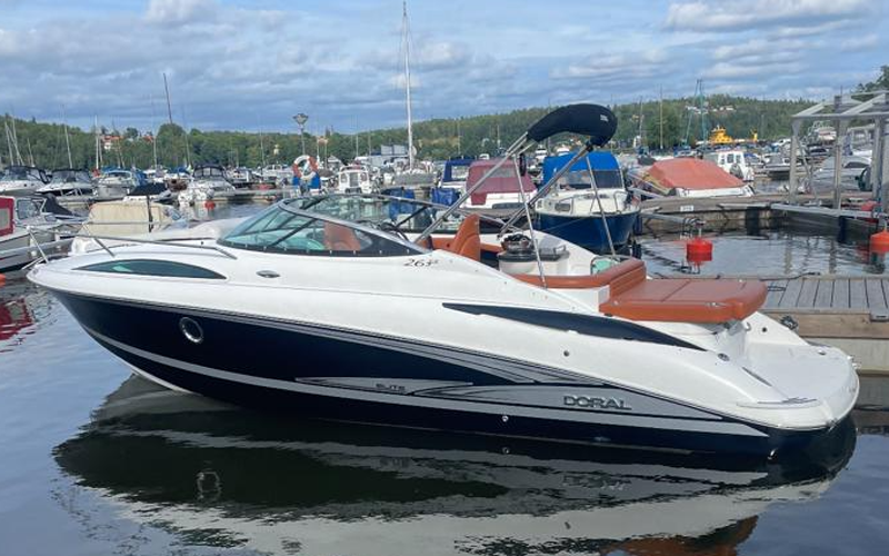 Doral 265 Elite stulen i Norsborg, Stockholm 