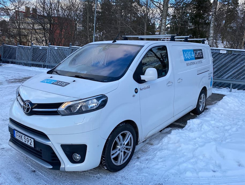 Två Toyota Proace och en Peugeot E-Expert stulna vid inbrott i Sollentuna