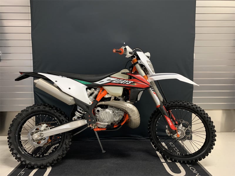 KTM 300 EXC Six Days stulen öster om Nödinge-Nol