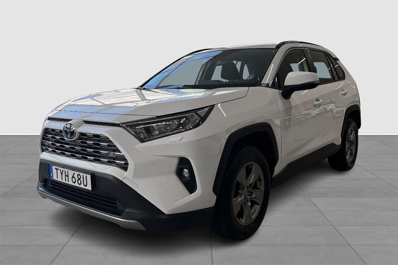 Vit Toyota RAV4 Hybrid AWD stulen i Ytterby väster om Kungälv