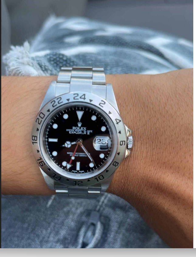 Rolex Explorer II, stulen i Stockholm