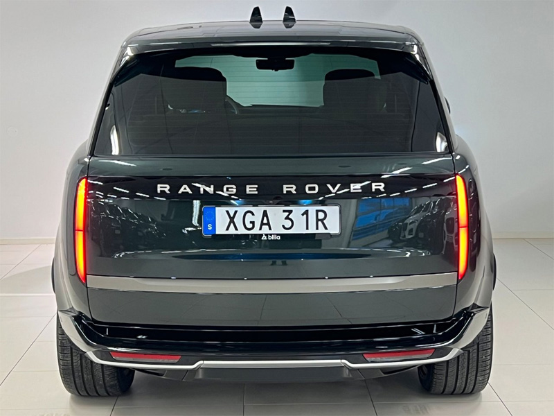 Grön metallic Land Rover Range Rover P550e Autobiography stulen i Hovås söder om Göteborg