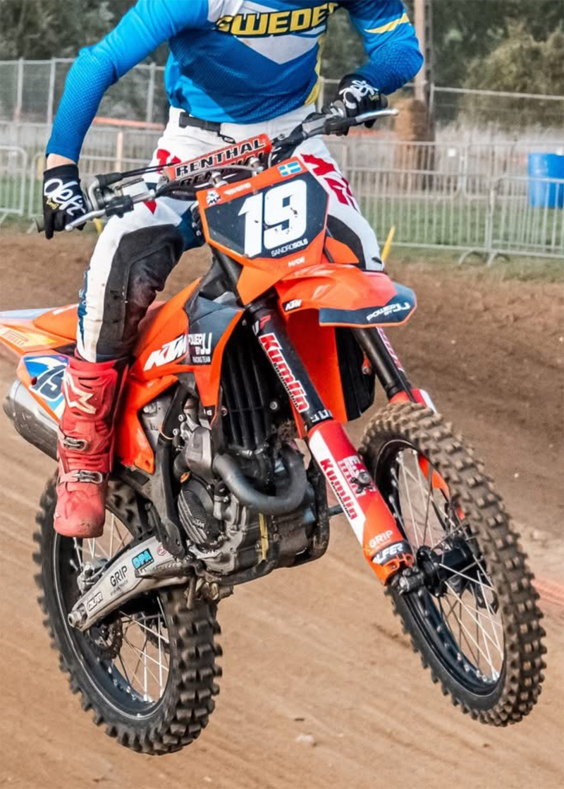 Två svenskägda KTM 250 SX-F stulna i Belgien vid gränsen till Frankrike