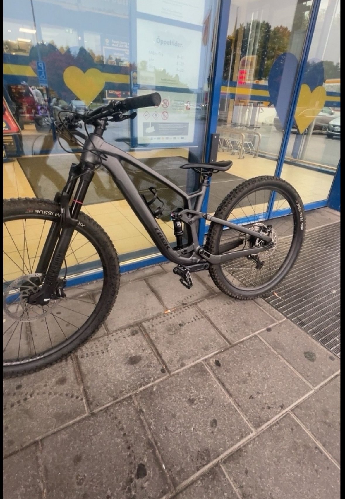 Stöld av en cykel i Rågsved