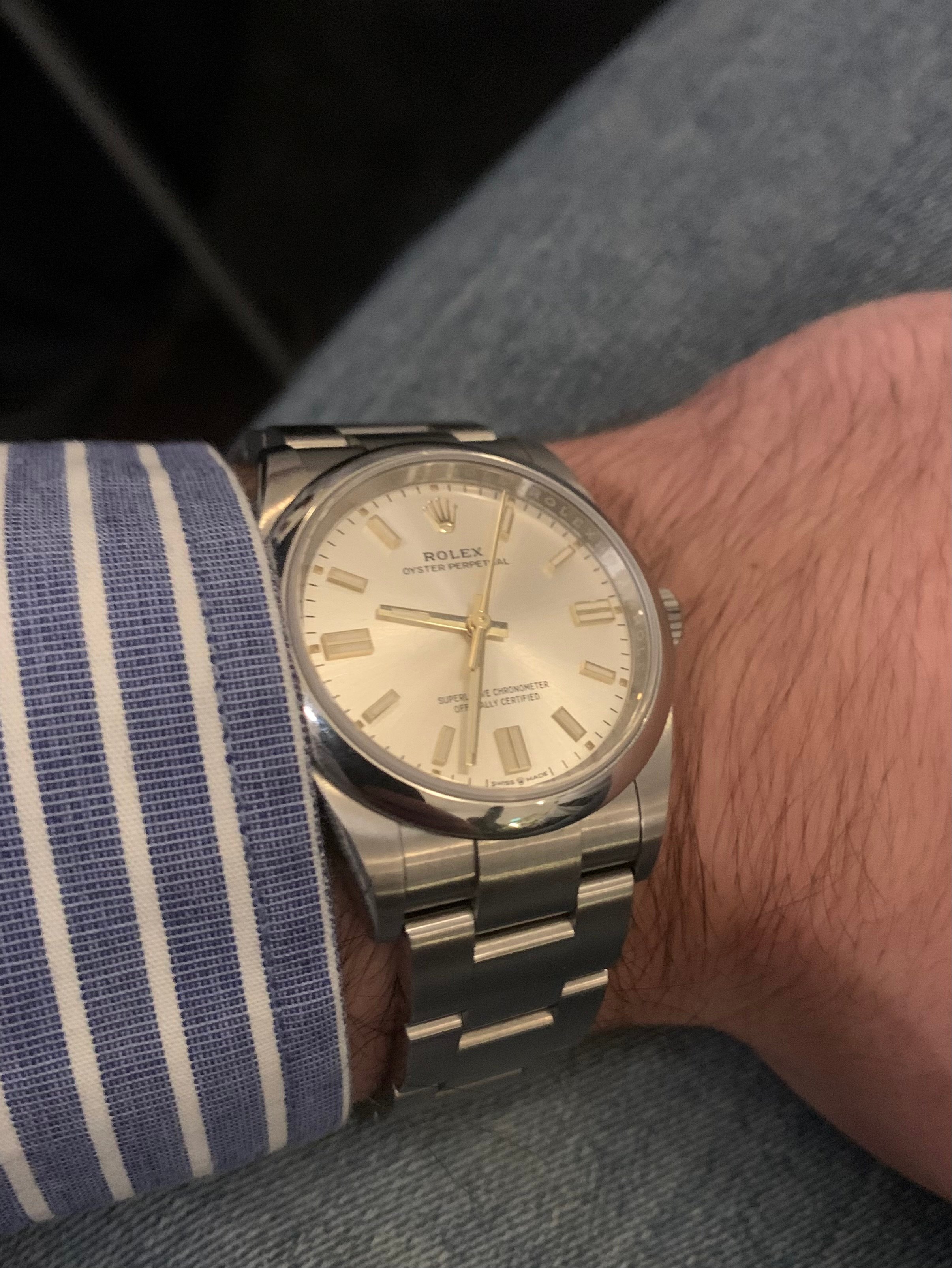 Rolex Oyster Perpetual stulen i Stockholm