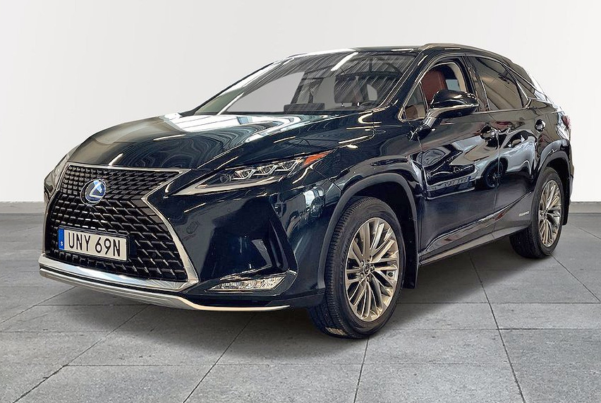 Svart Lexus RX 450H AWD Luxury stulen i Spånga, Stockholm