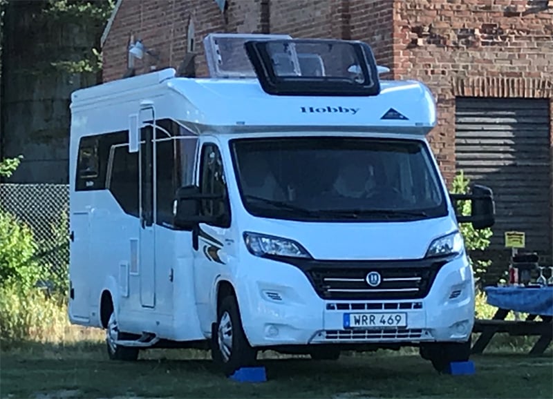 Husbil Fiat Hobby T70 GE stulen i Mantorp