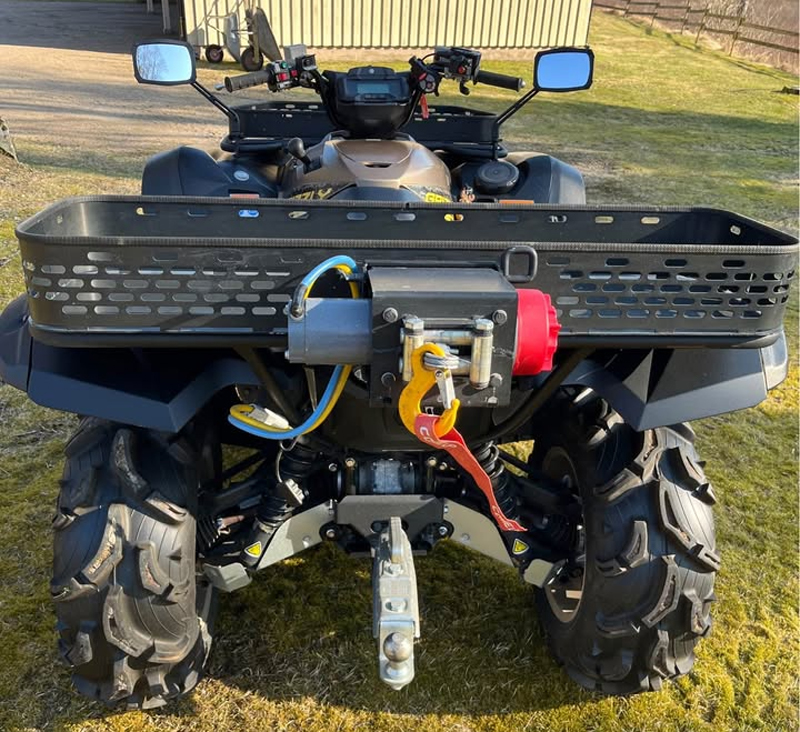 Fyrhjuling Yamaha YFM 700 Grizzly stulen utanför Visseltofta nordväst om Osby