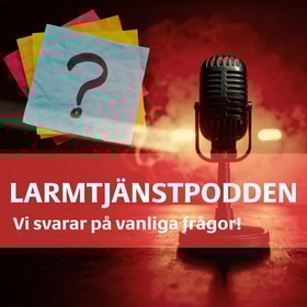 Larmtjänstpodden: Vi svarar på våra följarnas frågor!